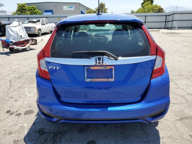 3HGGK5H88LM727387 - 2020 HONDA FIT EX BLUE photo 6