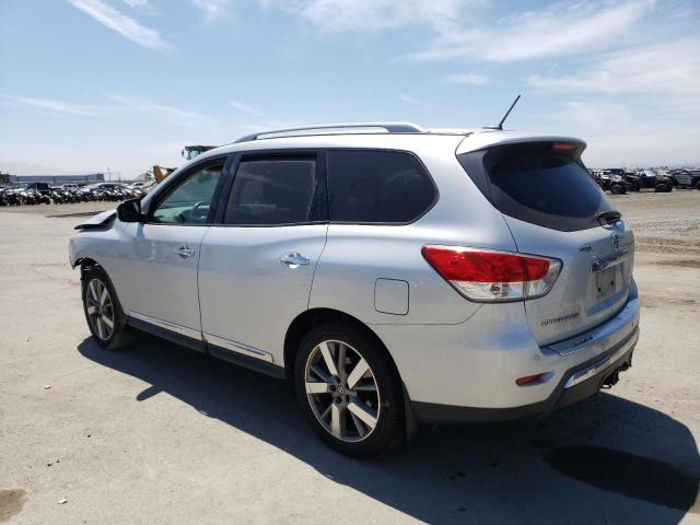 5N1AR2MMXDC646021 - 2013 NISSAN PATHFINDER S SILVER photo 2