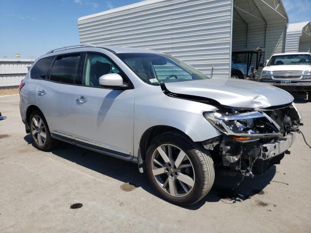 5N1AR2MMXDC646021 - 2013 NISSAN PATHFINDER S SILVER photo 4