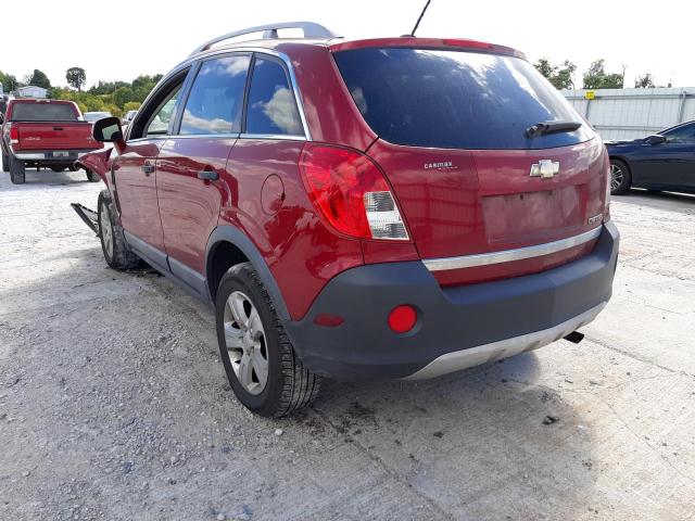 3GNAL2EK1DS588305 - 2013 CHEVROLET CAPTIVA LS 红色 照片 3