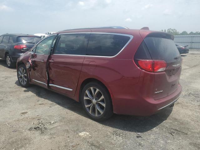 2C4RC1GG3KR576603 - 2019 CHRYSLER PACIFICA LIMITED BURGUNDY photo 2