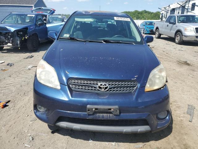 2T1KR30E98C696337 - 2008 TOYOTA COROLLA MA XR BLUE photo 5