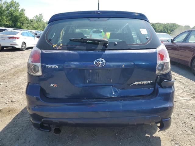 2T1KR30E98C696337 - 2008 TOYOTA COROLLA MA XR BLUE photo 6
