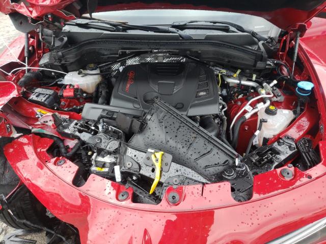 ZASPAKBN2N7D33967 - 2022 ALFA ROMEO STELVIO TI RED photo 12