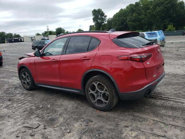 ZASPAKBN2N7D33967 - 2022 ALFA ROMEO STELVIO TI RED photo 2