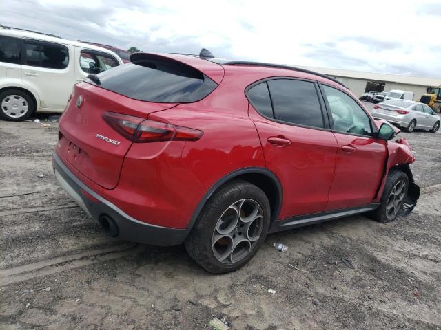 ZASPAKBN2N7D33967 - 2022 ALFA ROMEO STELVIO TI RED photo 3