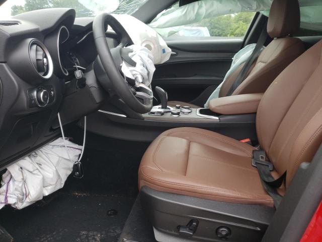 ZASPAKBN2N7D33967 - 2022 ALFA ROMEO STELVIO TI RED photo 7