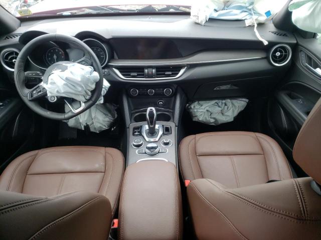 ZASPAKBN2N7D33967 - 2022 ALFA ROMEO STELVIO TI RED photo 8