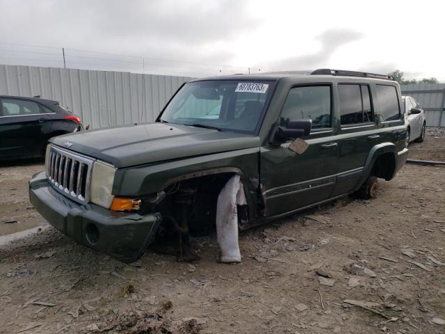 1J8HG48K07C511351 - 2007 JEEP COMMANDER GREEN photo 1