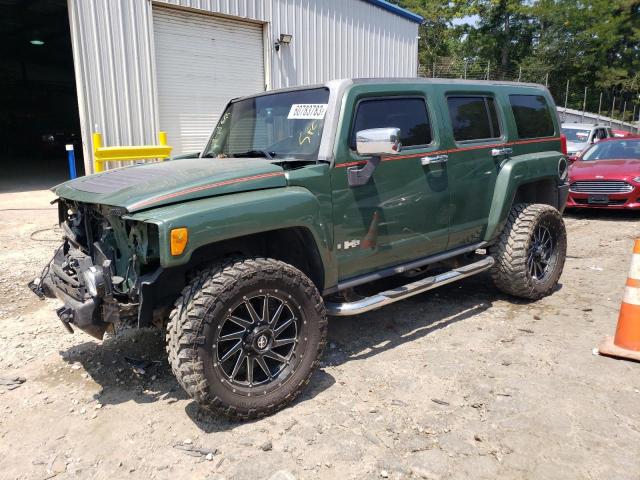 5GTDN136768164051 - 2006 HUMMER H3 GREEN photo 1