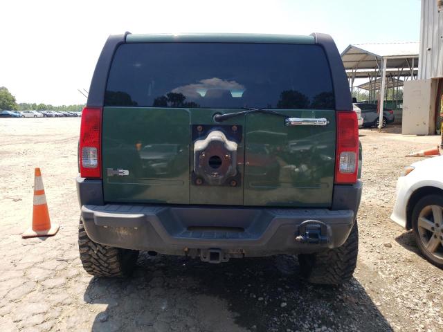 5GTDN136768164051 - 2006 HUMMER H3 GREEN photo 6