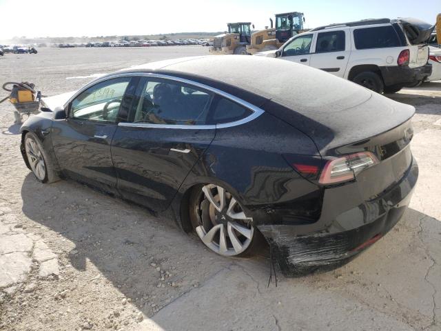 5YJ3E1EA1JF047823 - 2018 TESLA MODEL 3 BLACK photo 3