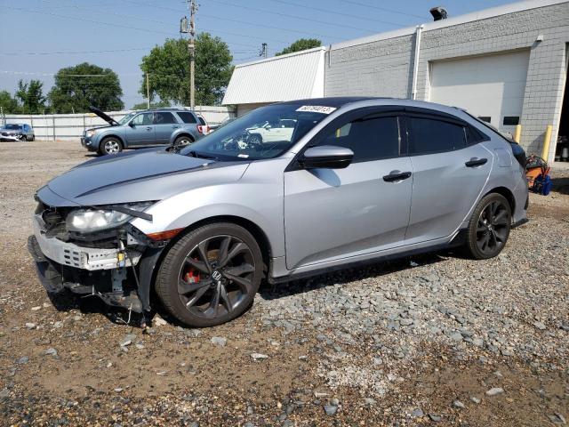 SHHFK7H42HU205609 - 2017 HONDA CIVIC SPORT 灰色 照片 1