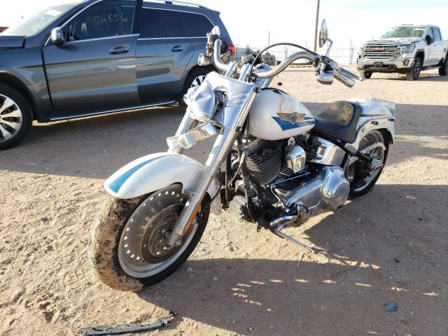 1HD1BX5157Y042084 - 2007 HARLEY-DAVIDSON FLSTF WHITE photo 2