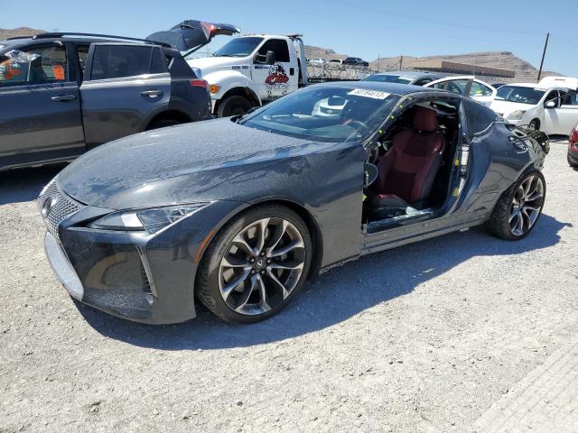 JTHAP5AY7LA007607 - 2020 LEXUS LC 500 GRAY photo 1