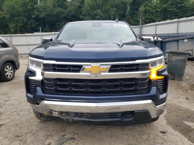 3GCPDKEK6NG572721 - 2022 CHEVROLET SILVERADO K1500 LT-L BLUE photo 5