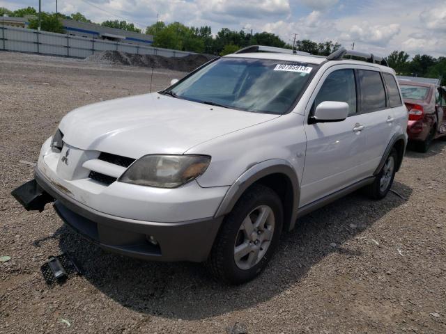 JA4LX41G73U042670 - 2003 MITSUBISHI OUTLANDER XLS WHITE photo 1