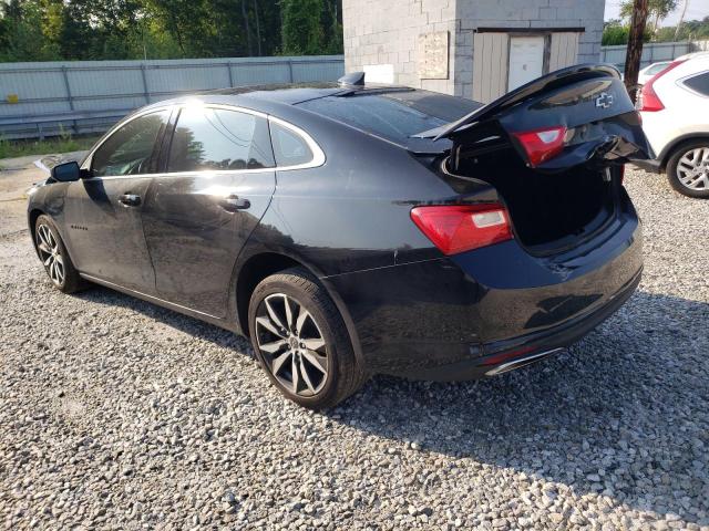 1G1ZG5ST1MF078676 - 2021 CHEVROLET MALIBU RS BLACK photo 2