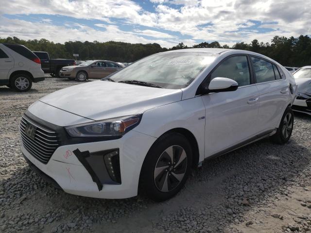 KMHC75LC0KU126314 - 2019 HYUNDAI IONIQ SEL WHITE photo 2