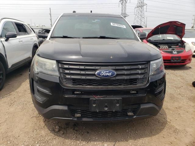 1FM5K8AR4GGD04666 - 2016 FORD EXPLORER POLICE INTERCEPTOR BLACK photo 5