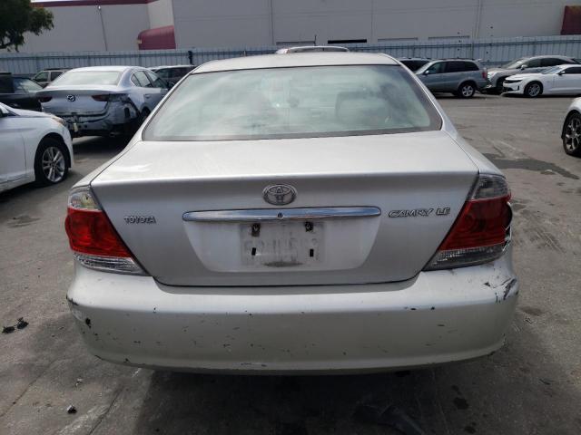 4T1BE32K96U673005 - 2007 TOYOTA CAMRY LE SILVER photo 6