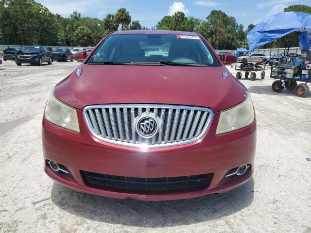 1G4GE5EV9AF100321 - 2010 BUICK LACROSSE CXS BURGUNDY photo 5