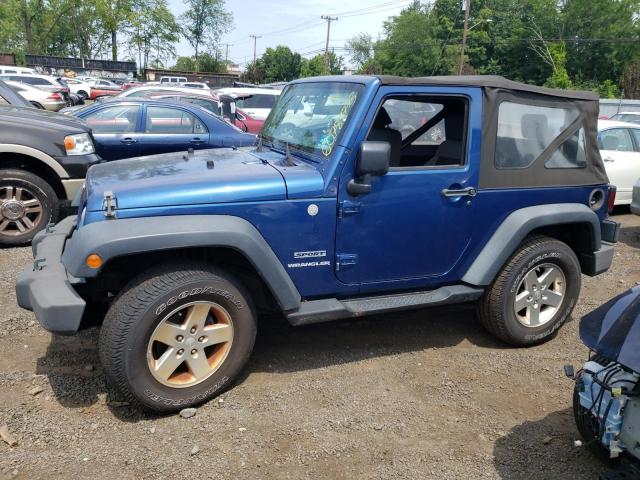 1J4AA2D19AL204340 - 2010 JEEP WRANGLER SPORT BLUE photo 1