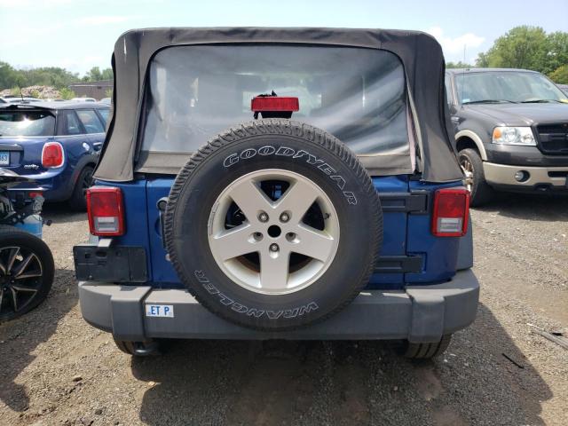 1J4AA2D19AL204340 - 2010 JEEP WRANGLER SPORT BLUE photo 6