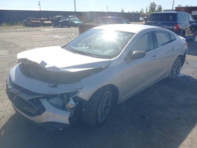 1G1ZG5ST0KF206984 - 2019 CHEVROLET MALIBU RS SILVER photo 1