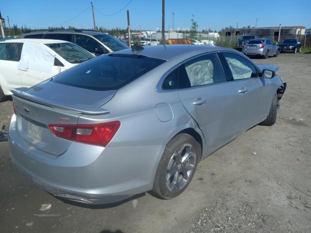 1G1ZG5ST0KF206984 - 2019 CHEVROLET MALIBU RS SILVER photo 3