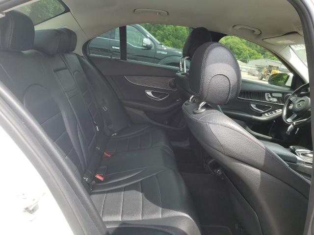 55SWF4KB1GU134508 - 2016 MERCEDES-BENZ C 300 4MATIC WHITE photo 10