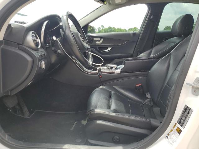 55SWF4KB1GU134508 - 2016 MERCEDES-BENZ C 300 4MATIC WHITE photo 7