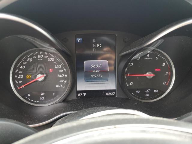 55SWF4KB1GU134508 - 2016 MERCEDES-BENZ C 300 4MATIC WHITE photo 9