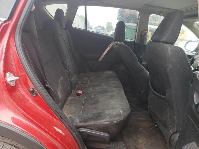 2T3RFREV4FW354722 - 2015 TOYOTA RAV4 XLE RED photo 10