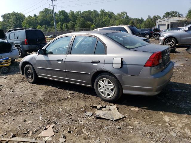 1HGES16385L023962 - 2005 HONDA CIVIC DX VP رمادي صورة 2