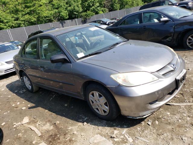 1HGES16385L023962 - 2005 HONDA CIVIC DX VP رمادي صورة 4