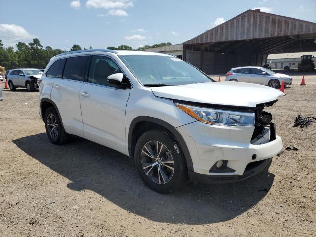 5TDKKRFH8GS173745 - 2016 TOYOTA HIGHLANDER XLE Սպիտակ լուսանկար 4