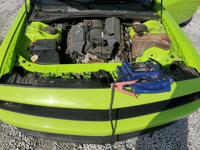 2C3CDZFJ2KH500296 - 2019 DODGE CHALLENGER R/T SCAT PACK GREEN photo 11