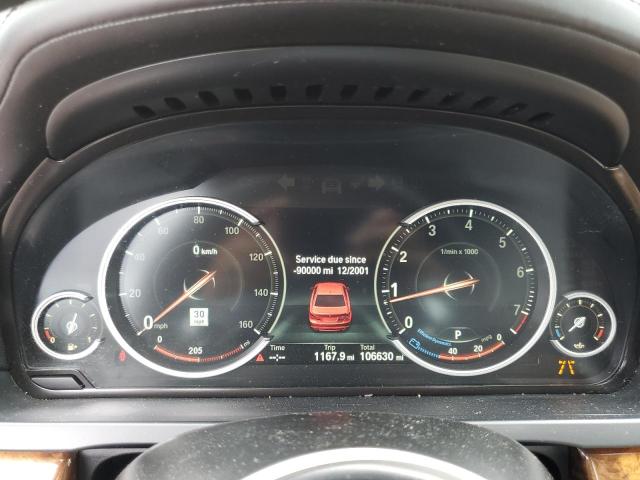 WBAYF8C55ED141991 - 2014 BMW 750LI XDRI LXI BLUE photo 9