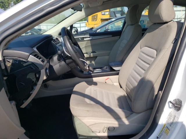 3FA6P0HD6HR113370 - 2017 FORD FUSION SE SILVER photo 7