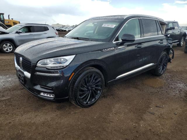 5LM5J7XC3NGL03177 - 2022 LINCOLN AVIATOR RESERVE BLACK photo 1