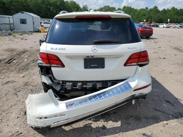 4JGDA5HB0HA843649 - 2017 MERCEDES-BENZ GLE 350 4MATIC WHITE photo 6