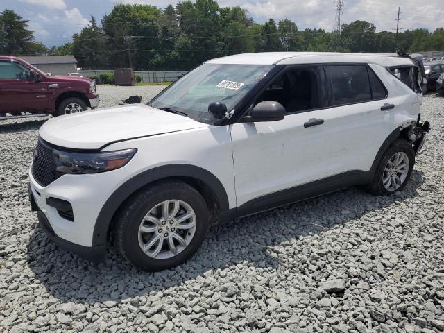 1FM5K8AB1PGB37086 - 2023 FORD EXPLORER POLICE INTERCEPTOR WHITE photo 1