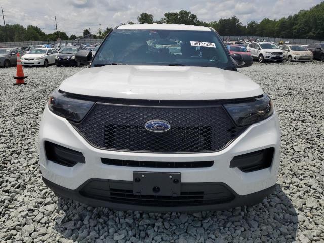 1FM5K8AB1PGB37086 - 2023 FORD EXPLORER POLICE INTERCEPTOR WHITE photo 5