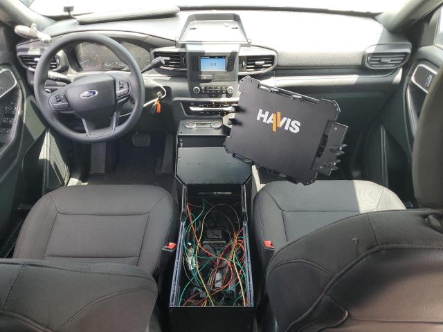 1FM5K8AB1PGB37086 - 2023 FORD EXPLORER POLICE INTERCEPTOR WHITE photo 8