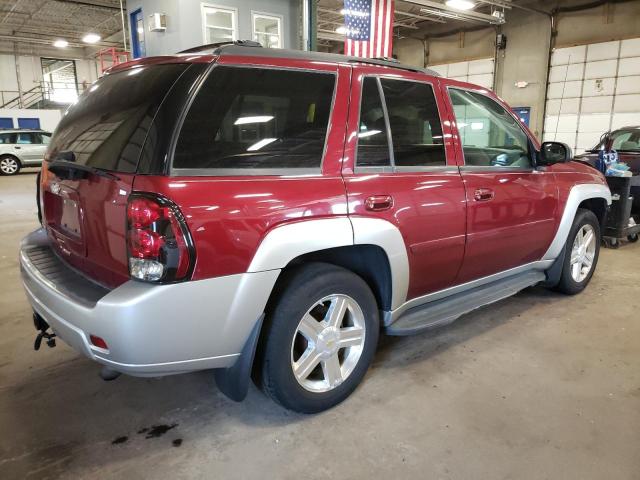 1GNDT13S782194786 - 2008 CHEVROLET TRAILBLAZE LS MAROON photo 3