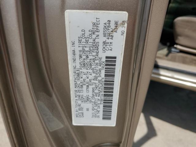5TBRT34153S345974 - 2003 TOYOTA TUNDRA ACCESS CAB SR5 GOLD photo 12