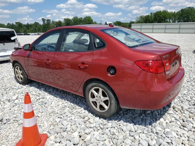 KMHDU46D48U524307 - 2008 HYUNDAI ELANTRA GLS RED photo 2