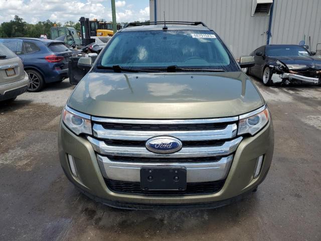 2FMDK3JC6DBB49860 - 2013 FORD EDGE SEL GREEN photo 5