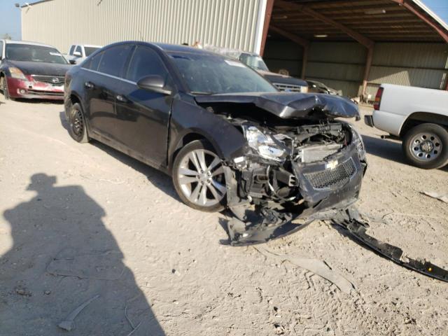 1G1PG5SBXE7419857 - 2014 CHEVROLET CRUZE LTZ BLACK photo 4